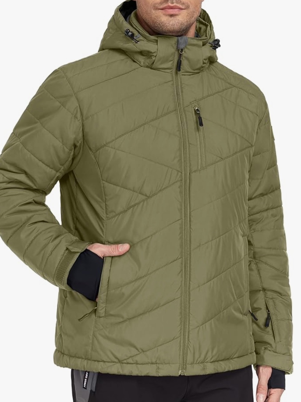 NWT Little Donkey Andy Men's Warm Ski Jacket Water Resistant Insulated XXXL